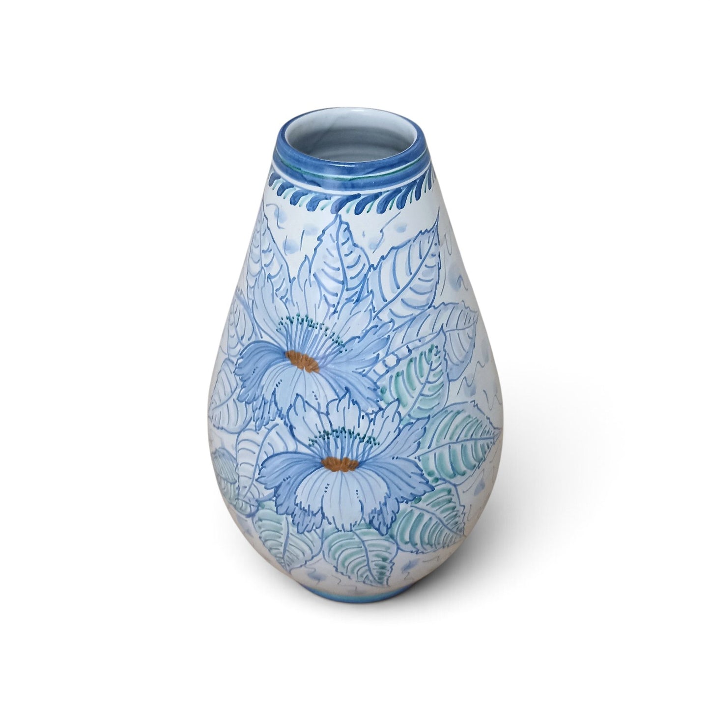 Sicilian ceramic flower holder
