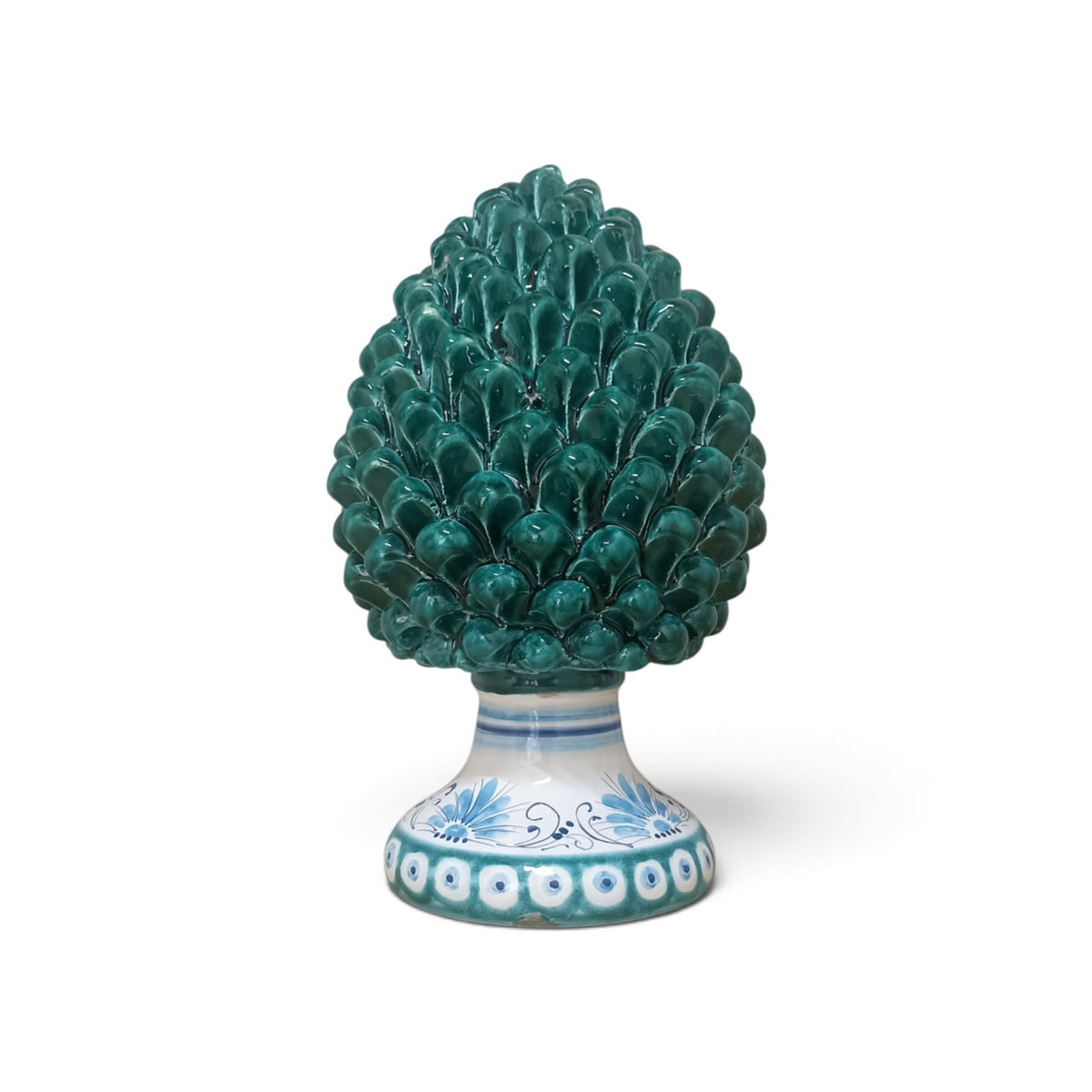 Sicilian ceramic pine cone