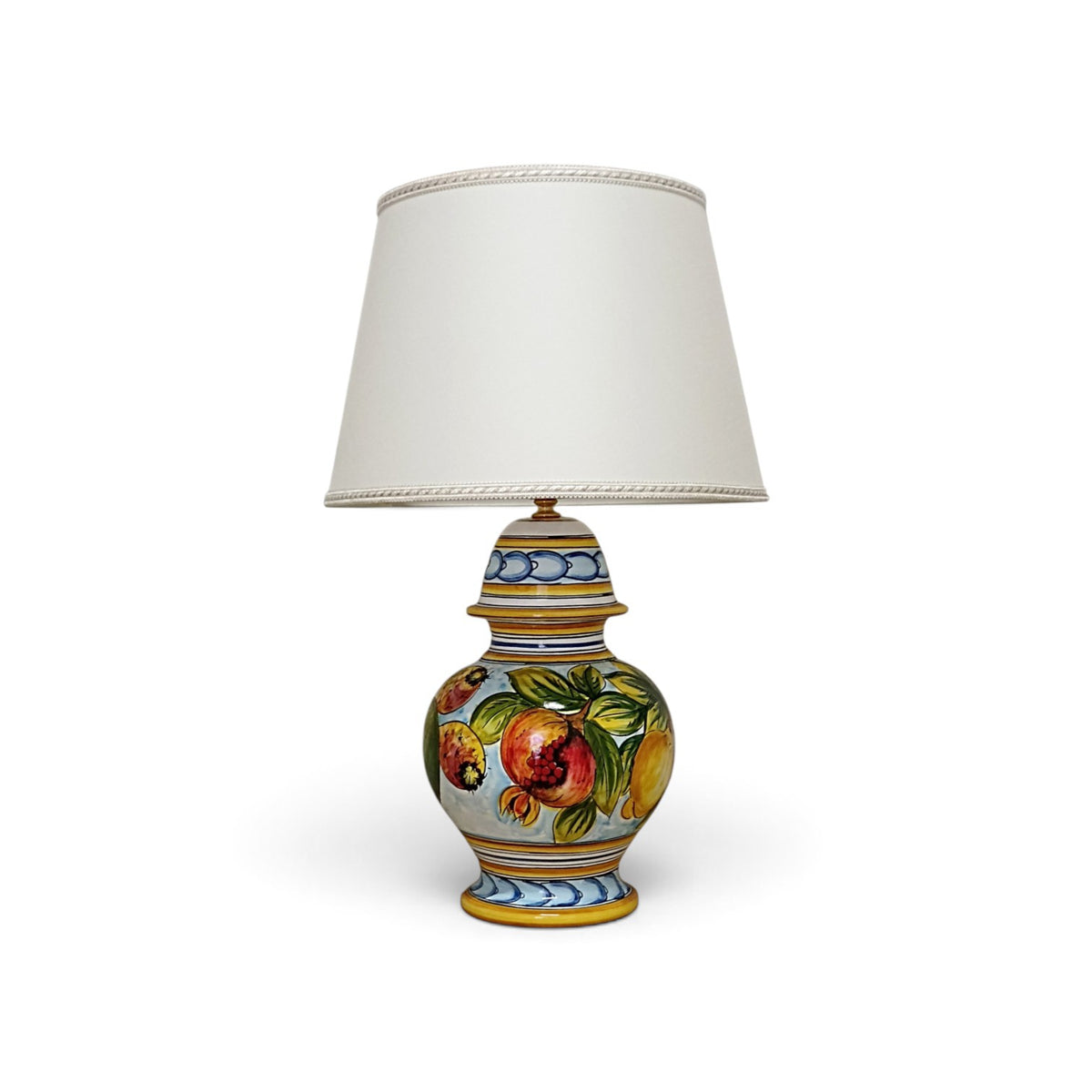Sicilian majolica lamp