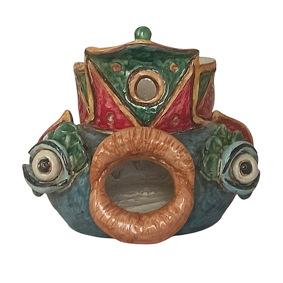 Ceramica di Salvatore Guzzardi online, pesce in ceramica