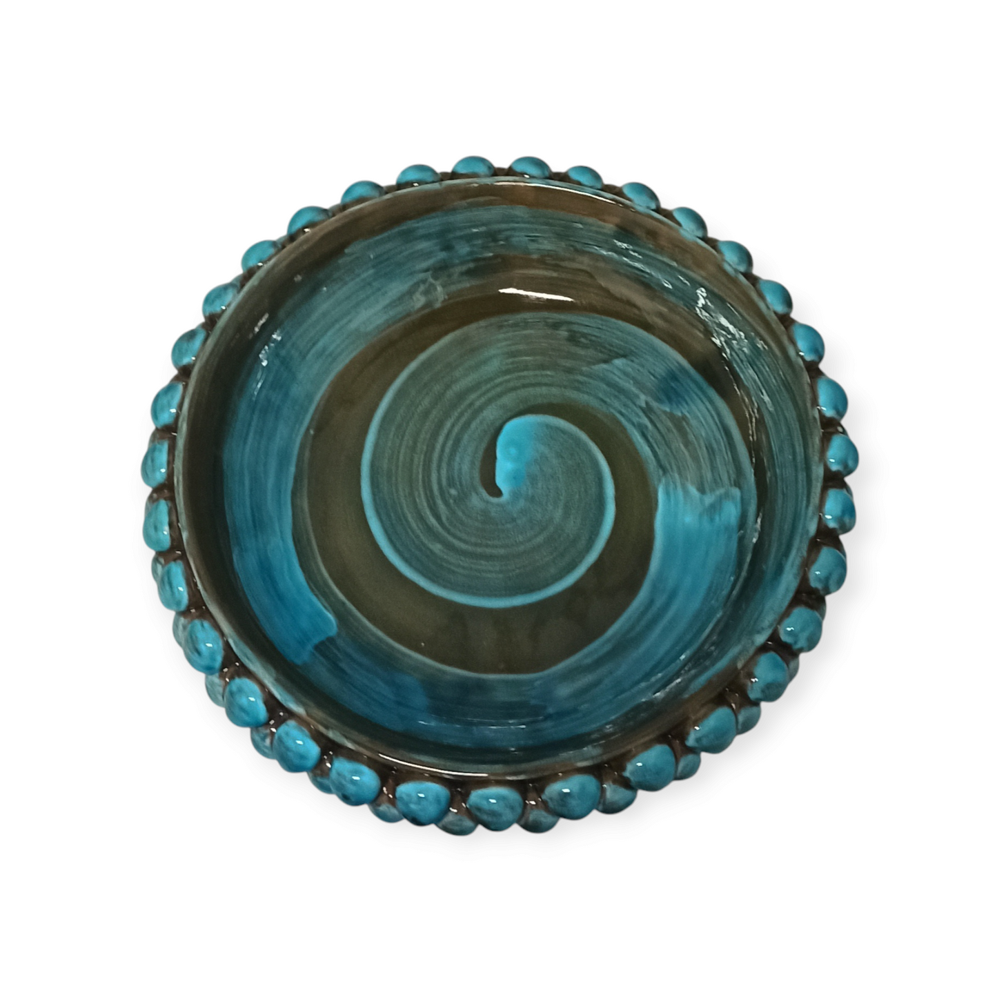 svuota tasche in ceramica blu moderno