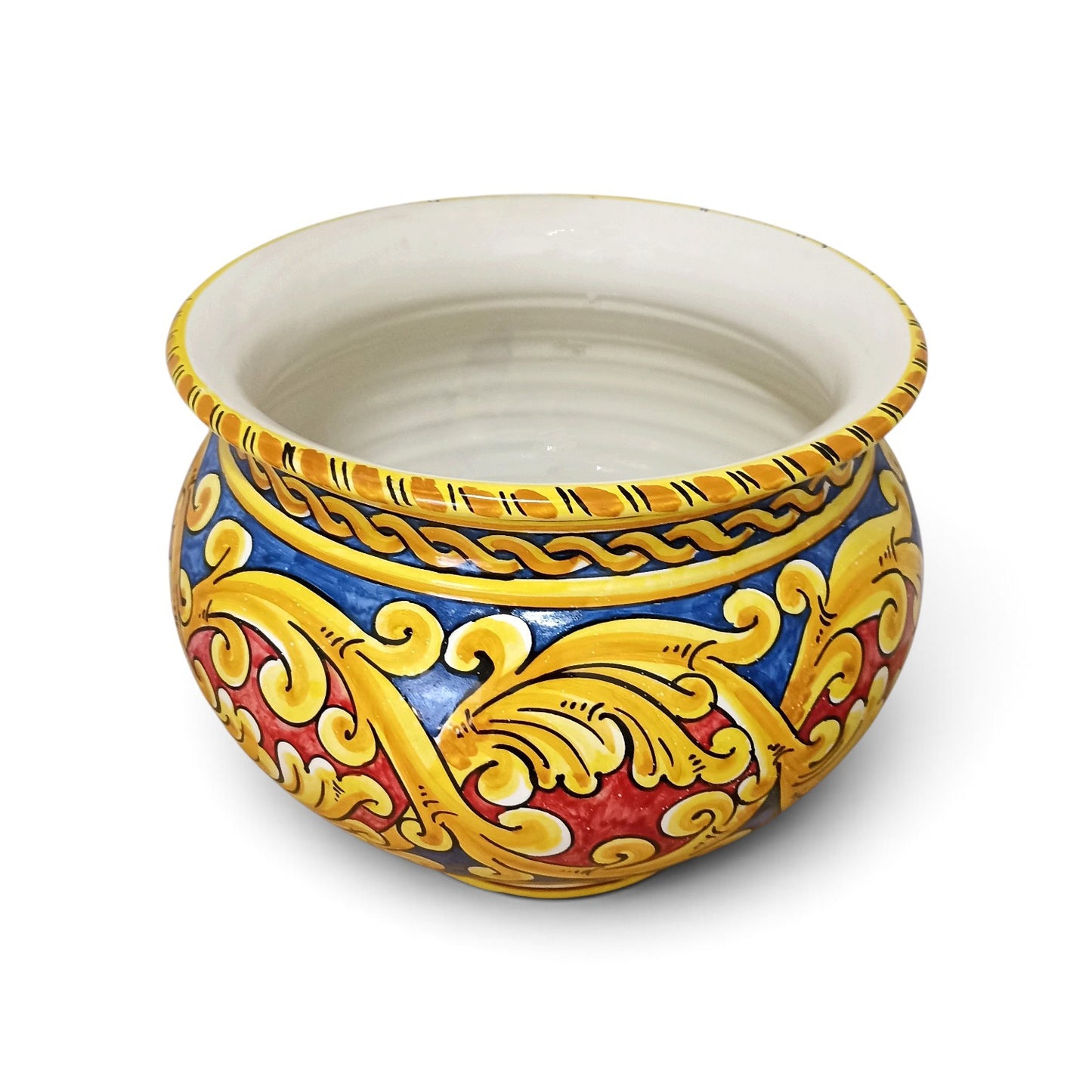 ceramic vase from caltagirone