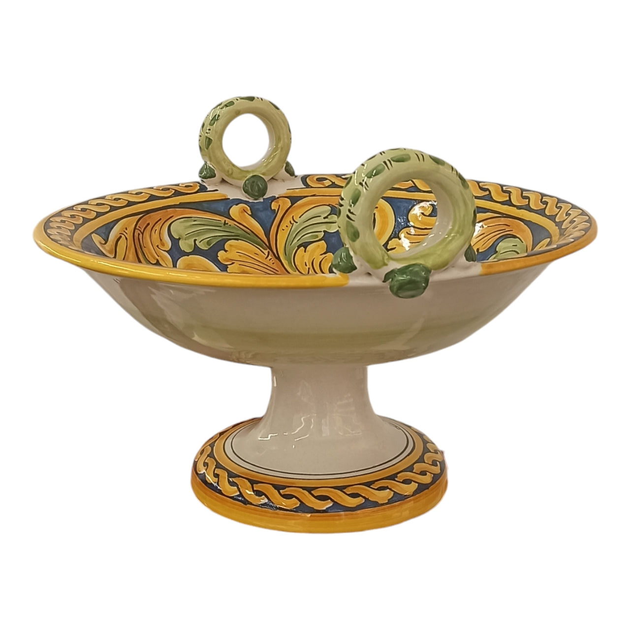 porta frutta in maiolica siciliana