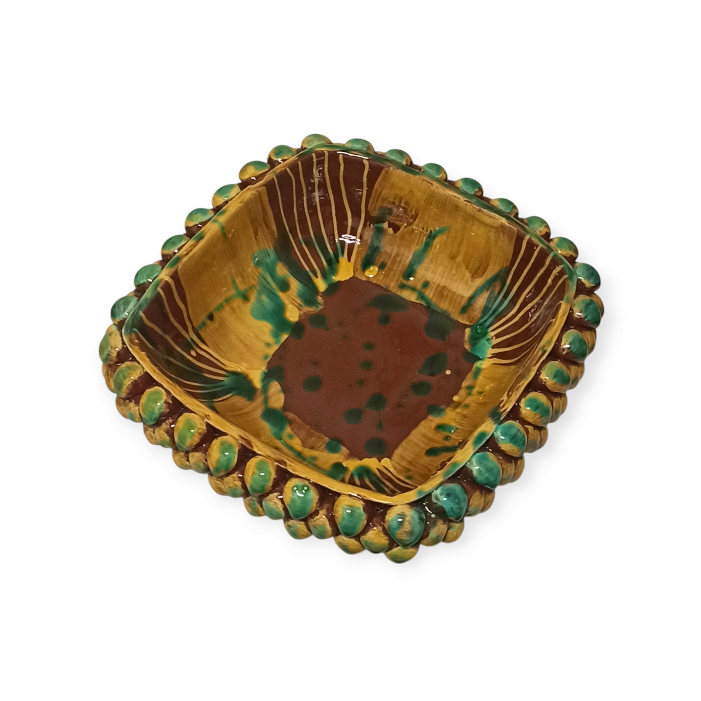 centrotavola ceramica Santo Stefano di Camastra