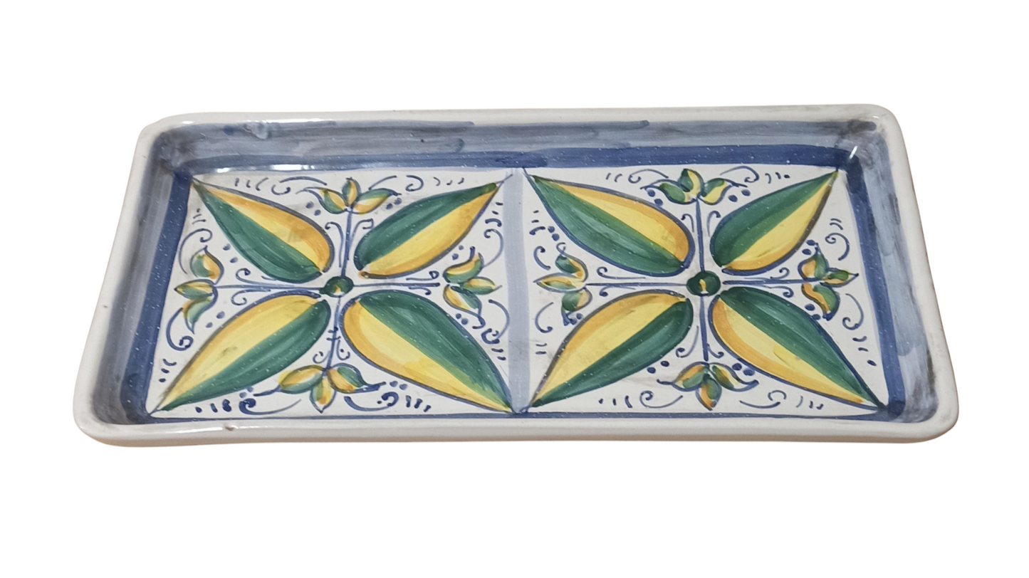 piatto da portata decoro Caltagirone