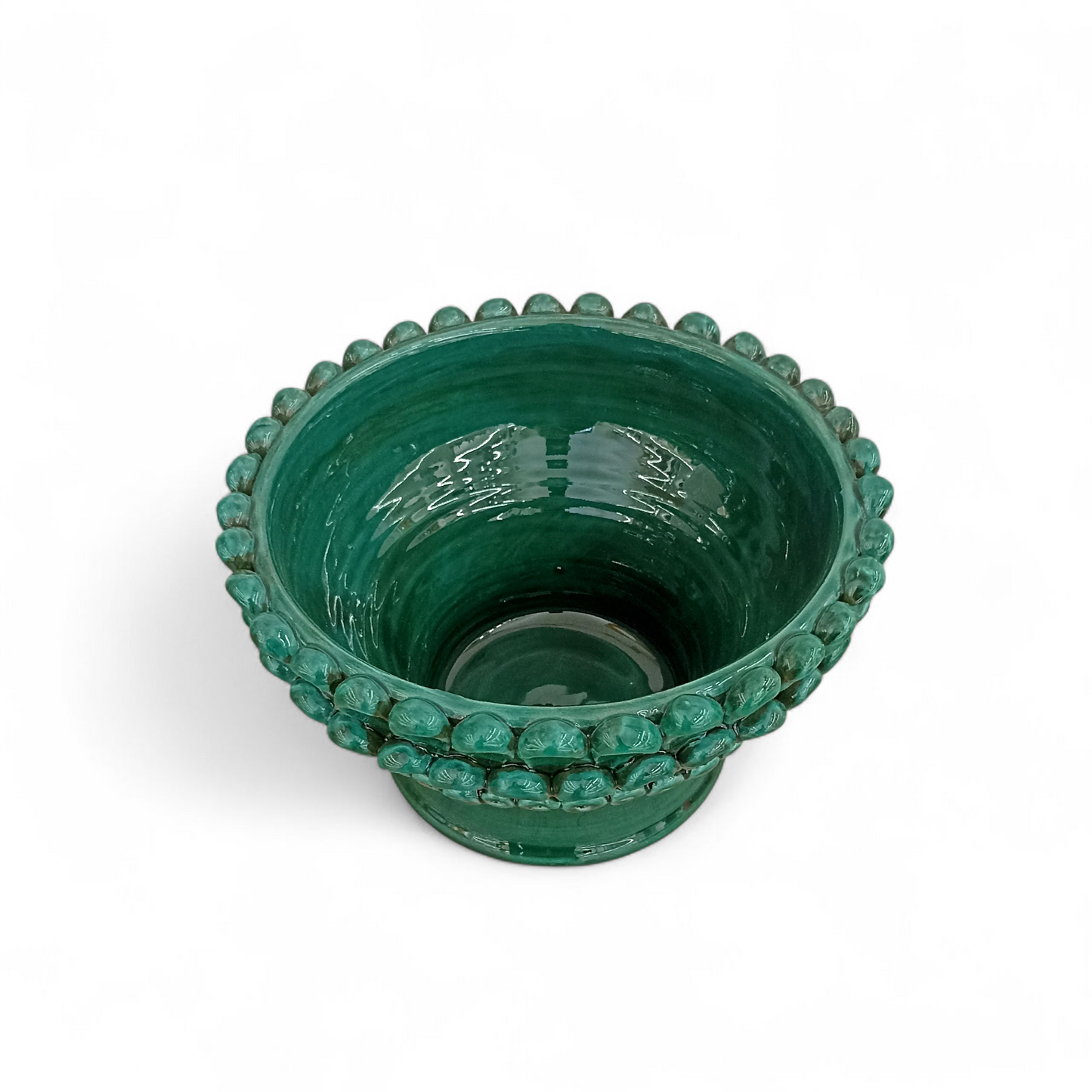centrotavola moderno verde