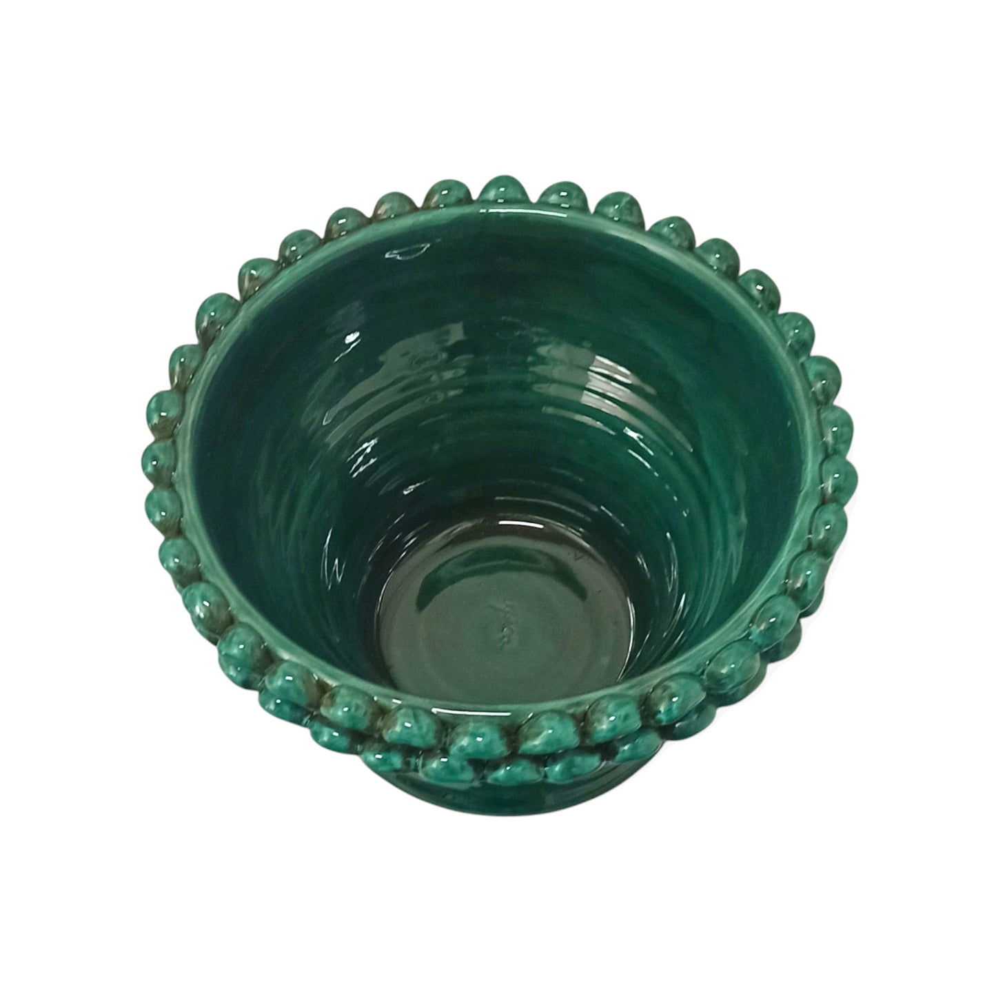porta frutta centrotavola in ceramica siciliana