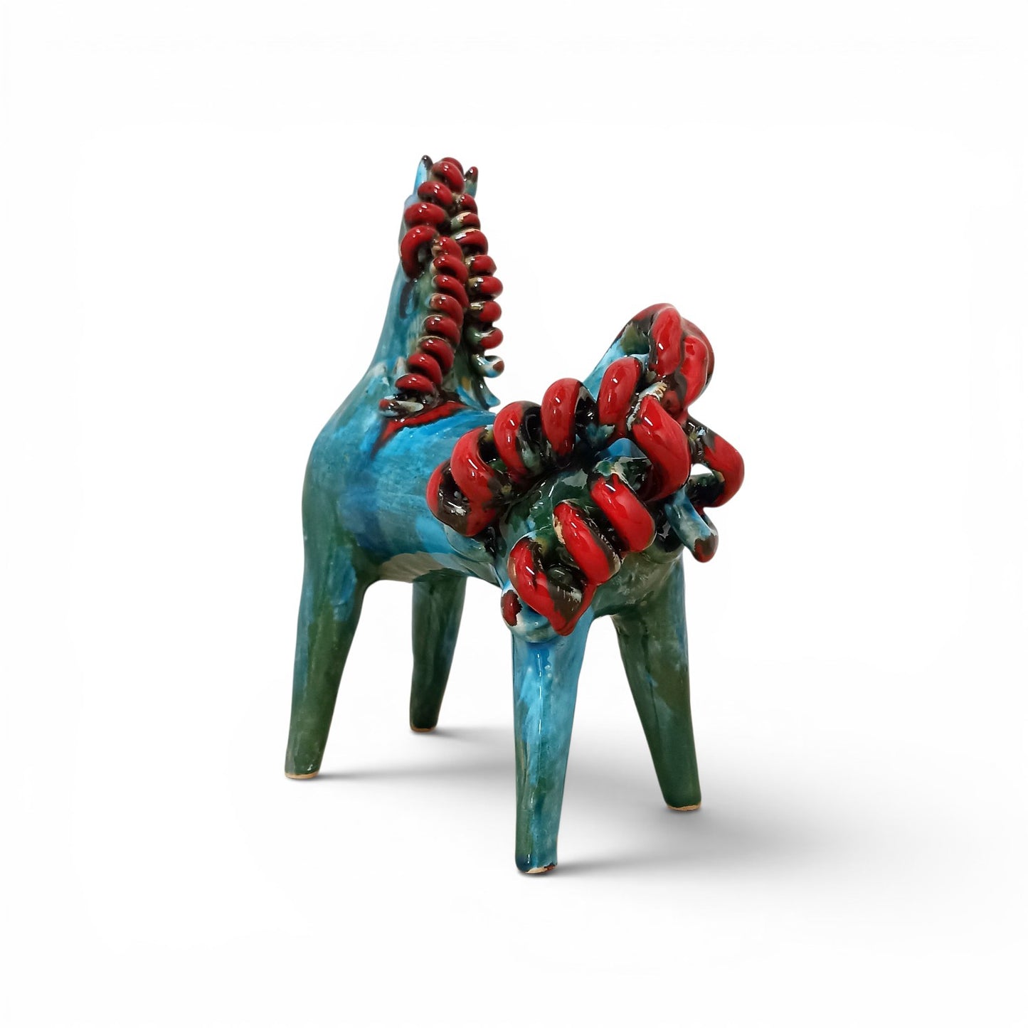 ceramic horse with an exclusive design