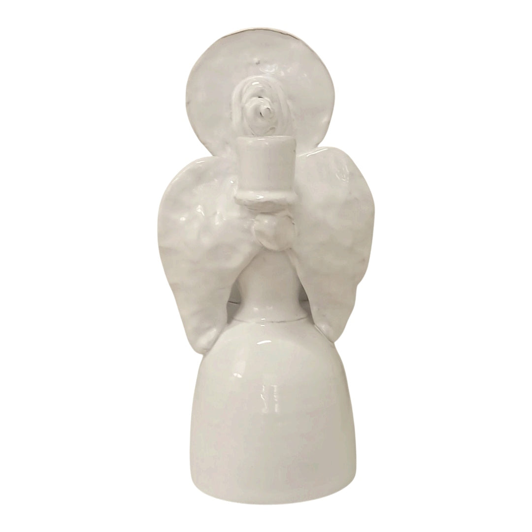 lumiera in ceramica bianca