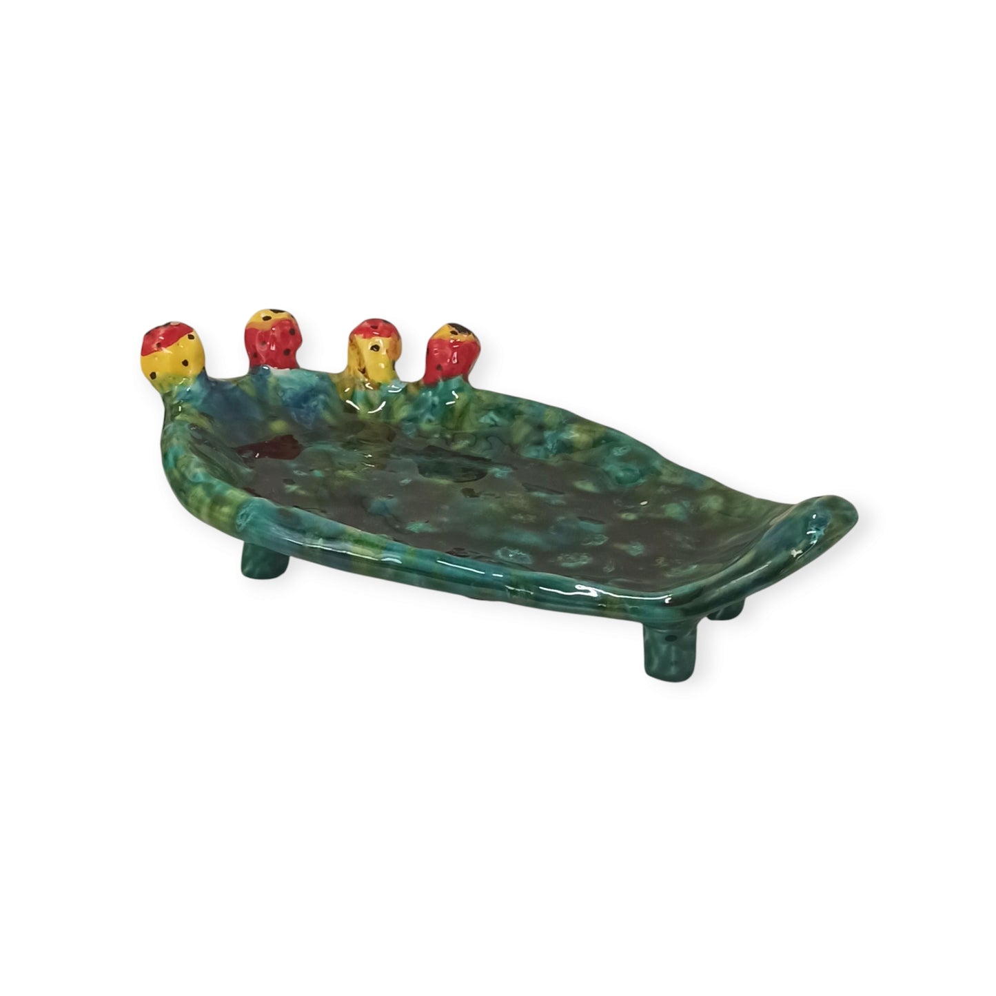 porta frutta in ceramica siciliana