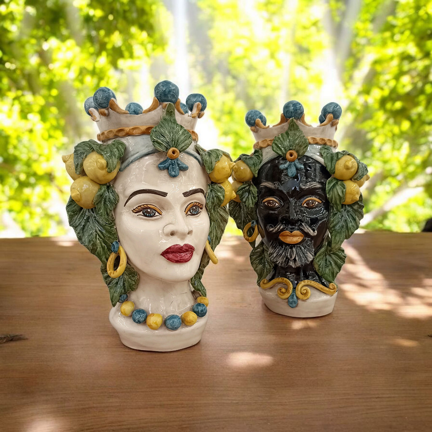 coppia di mori fatte in sicilia