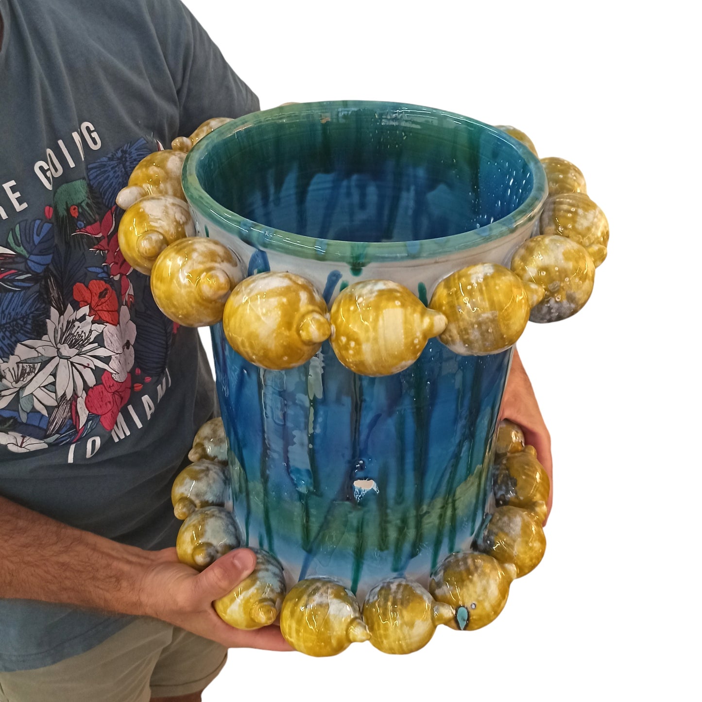 porta fiori in ceramica moderna