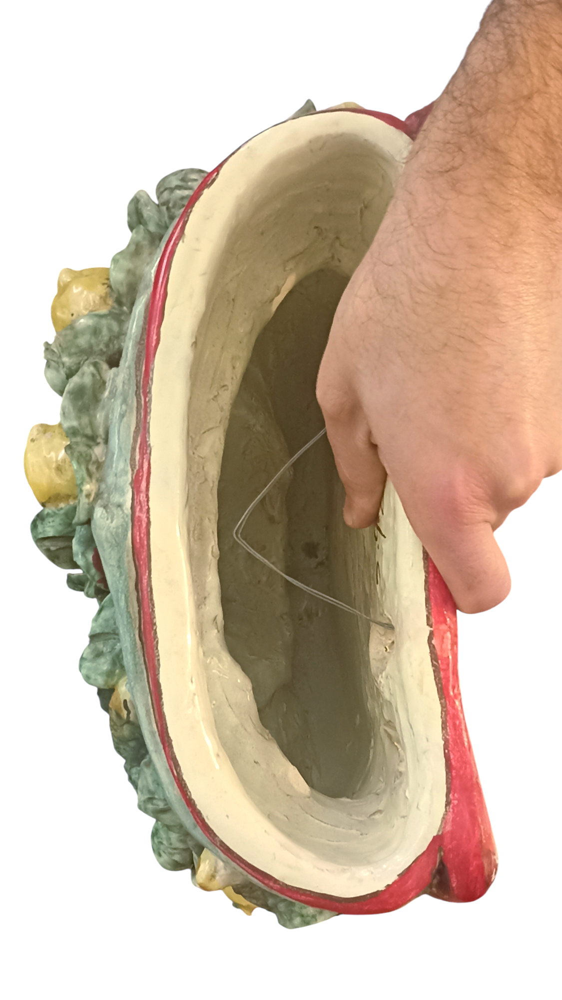 Testa a vaso ceramica Guzzardi salvatore