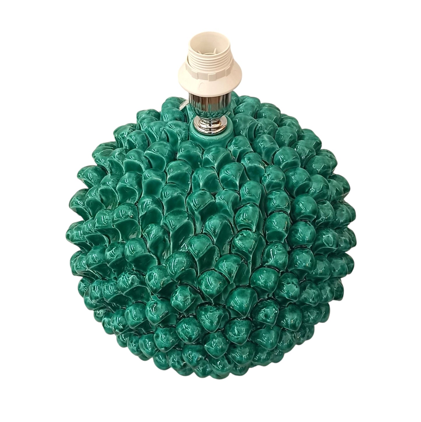 lume da tavolino in ceramica siciliana