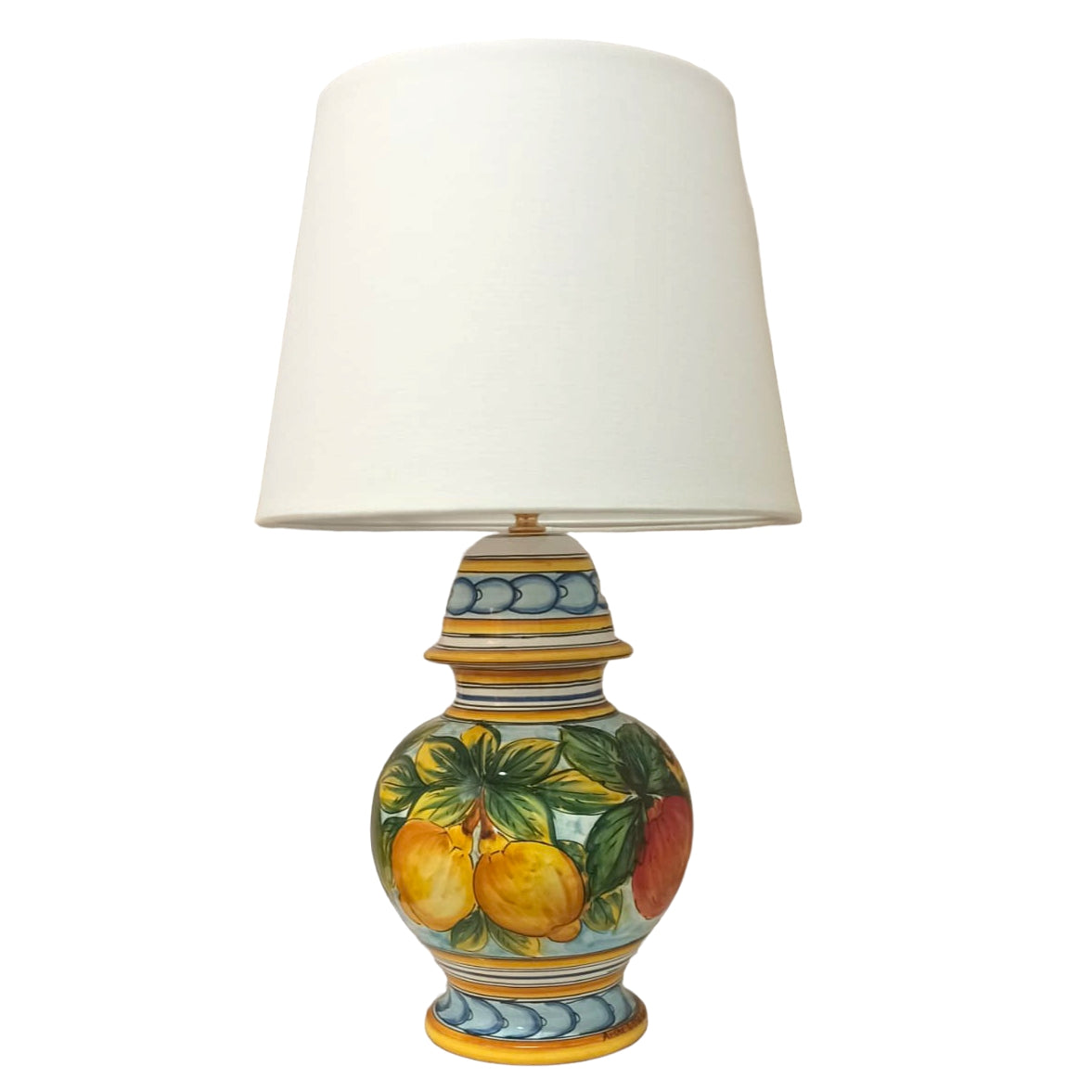 Sicilian ceramic traditional lamp