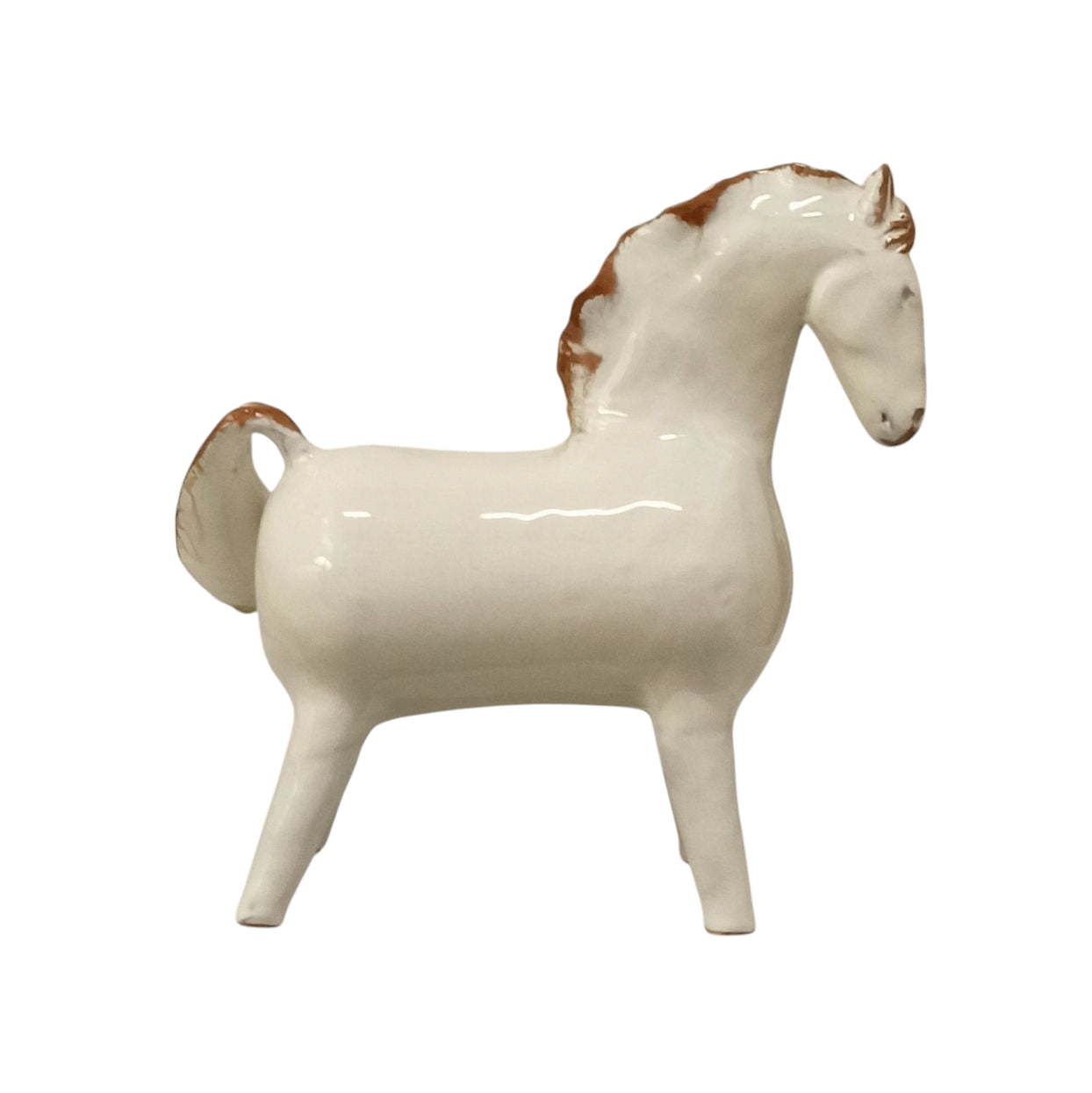 cavallo in maiolica siciliana