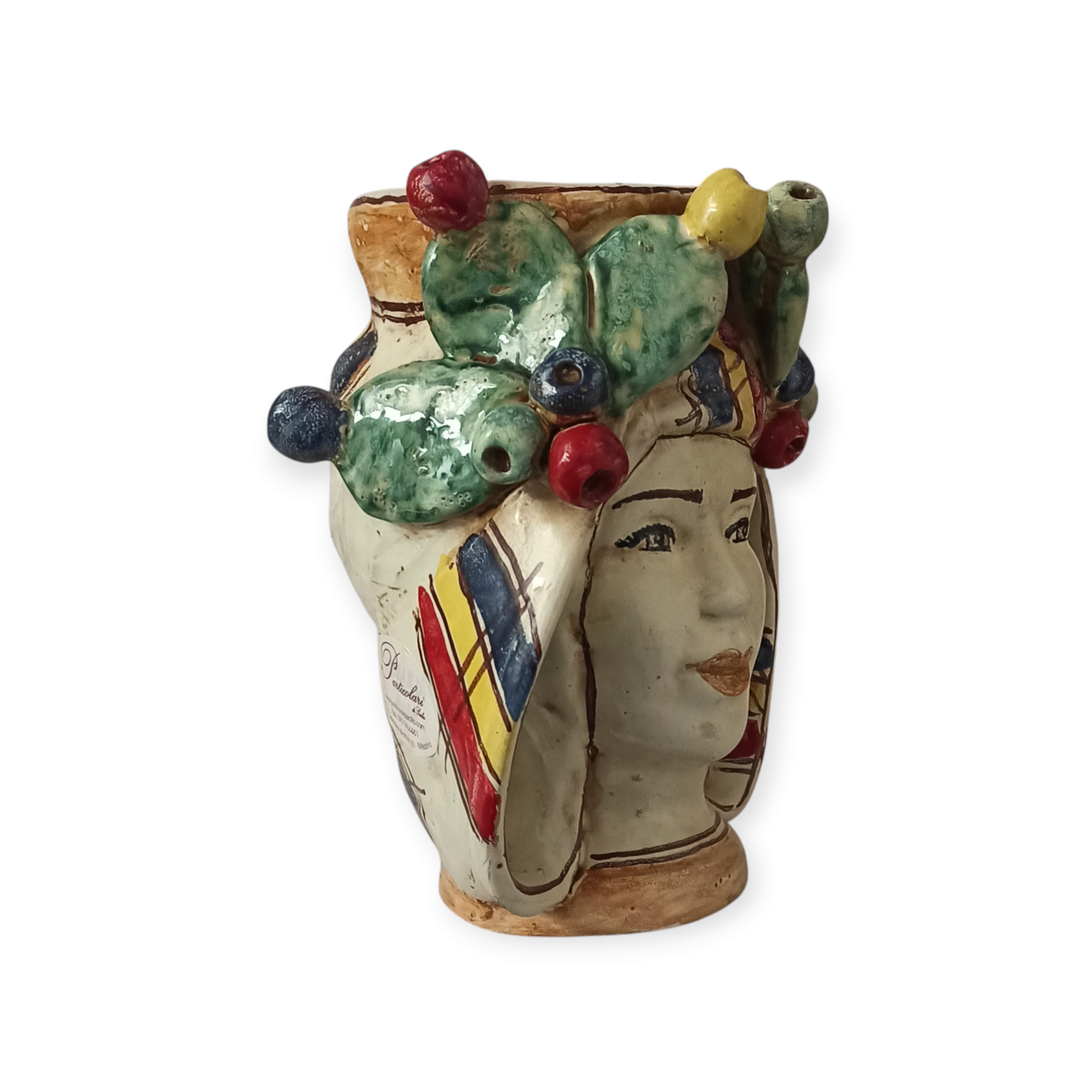 Testa di Moro ceramica Guzzardi a Messina