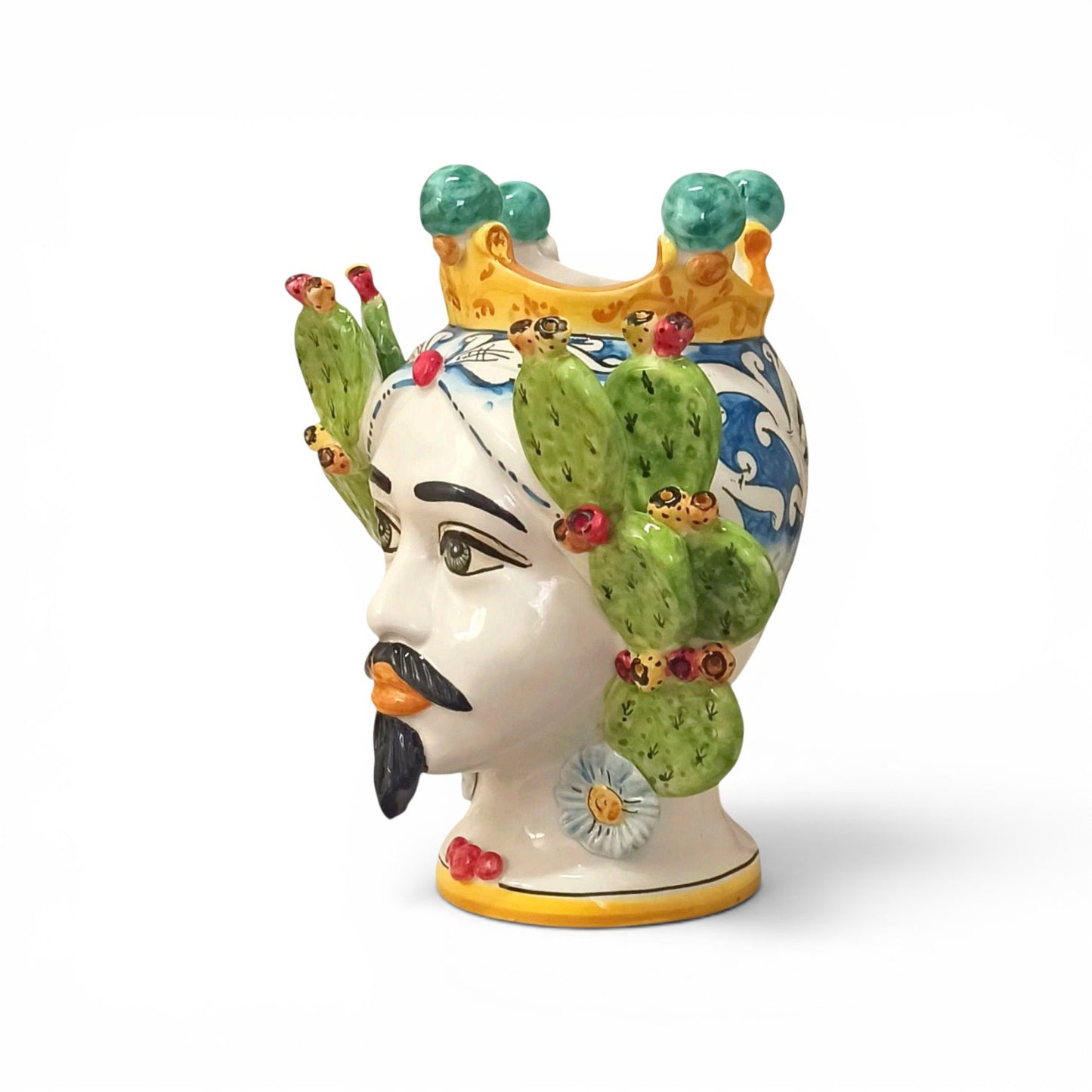 original Moor's head from Caltagirone, Sicily