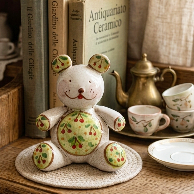 orsetto in ceramica siciliana