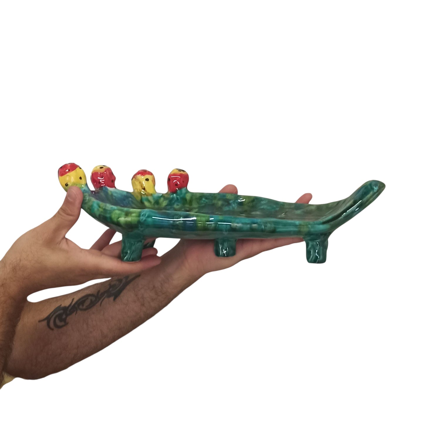 svuota tasche in ceramica siciliana