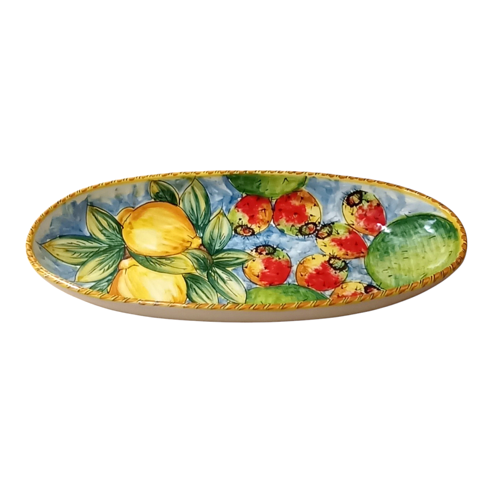 piatto ceramica di Sicilia a Messina
