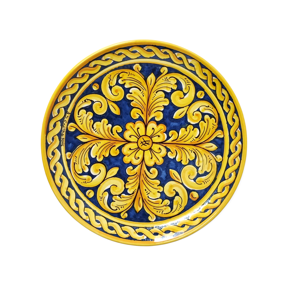 piatto ceramica siciliana