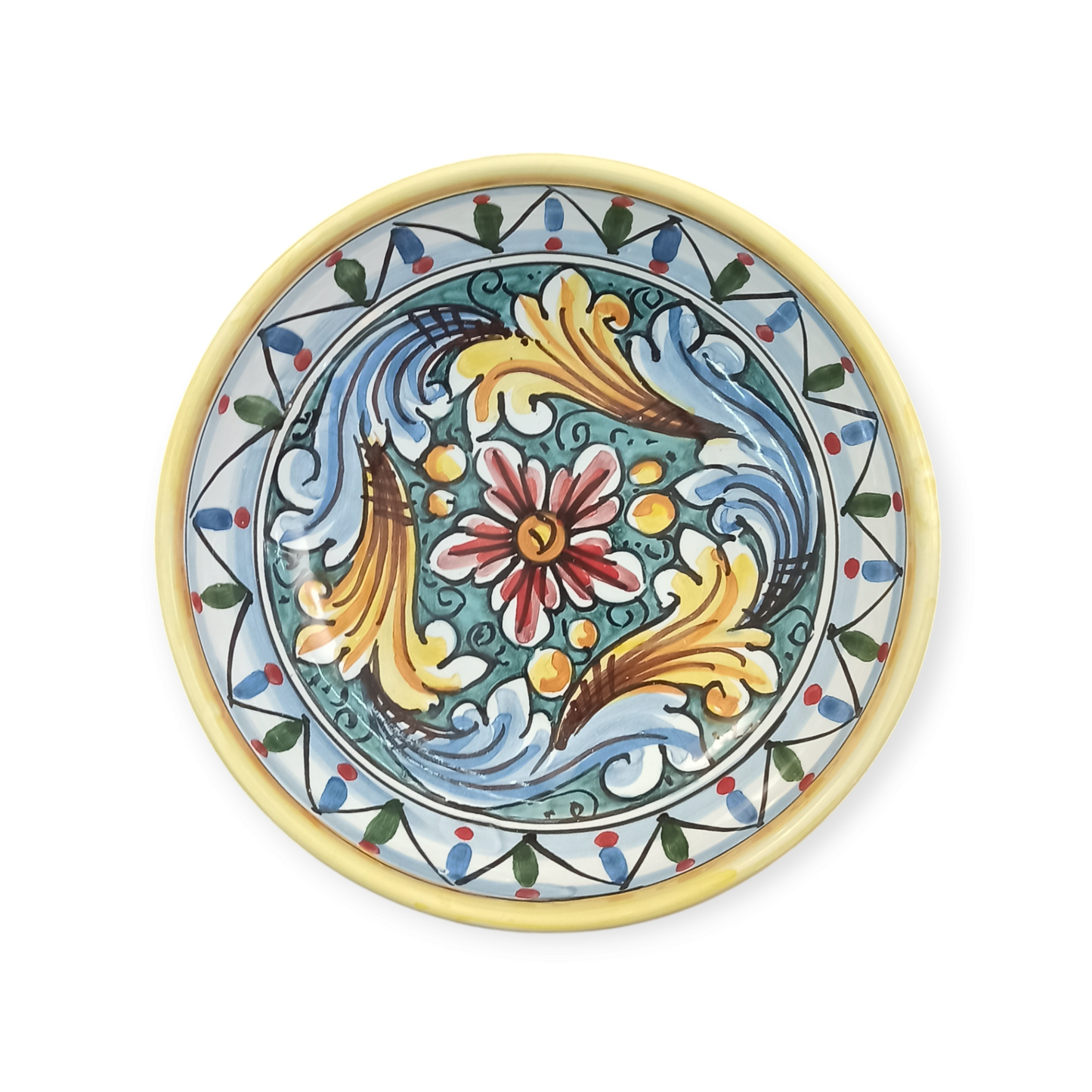 insalatiera in ceramica di caltagirone