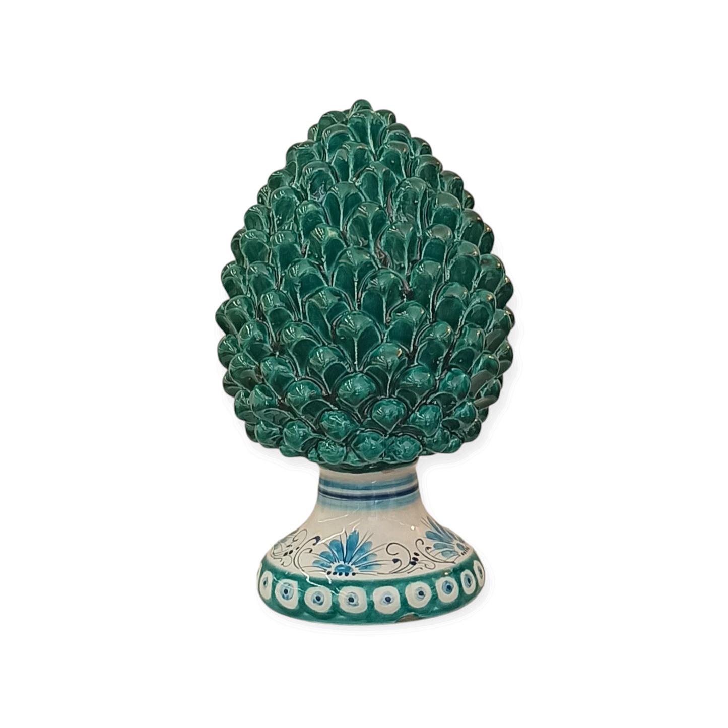 pigna per esterni in ceramica siciliana