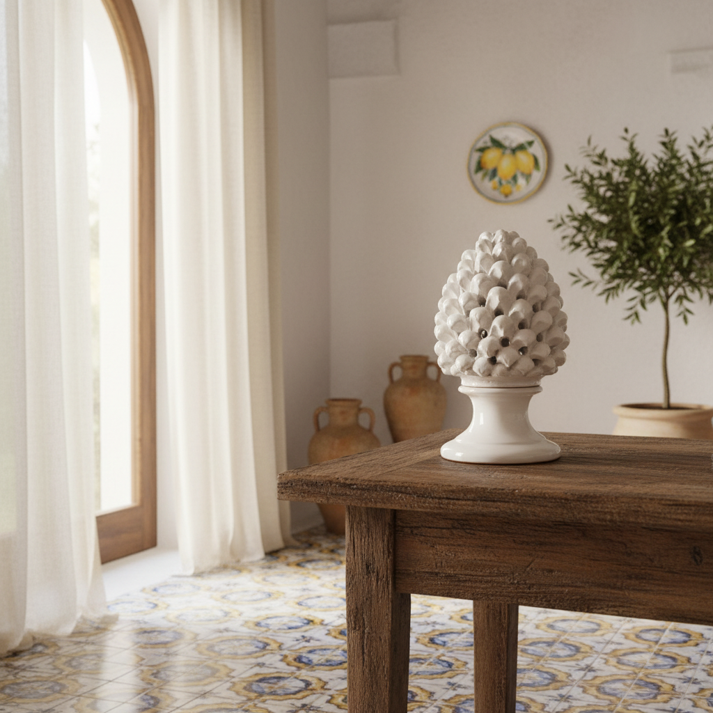 Pigna Siciliana lampada traforata