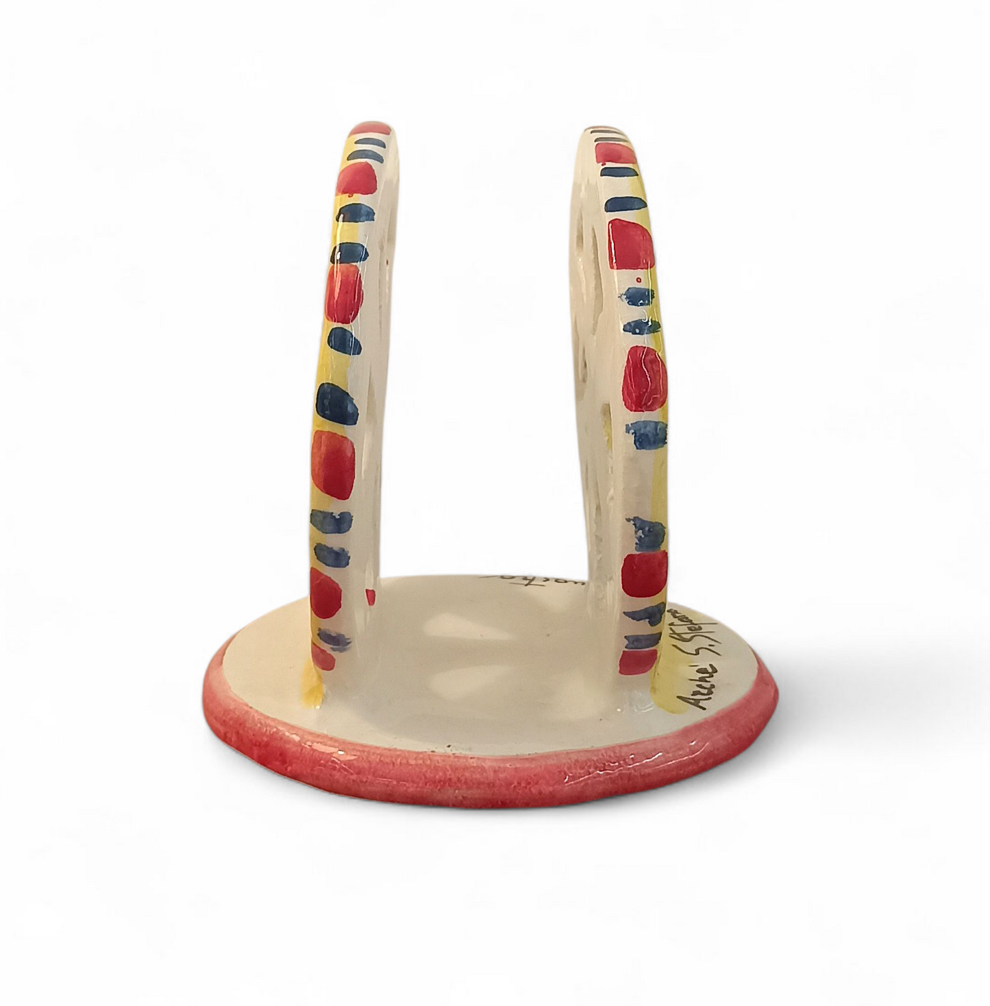 ceramica siciliana porta tovaglioli