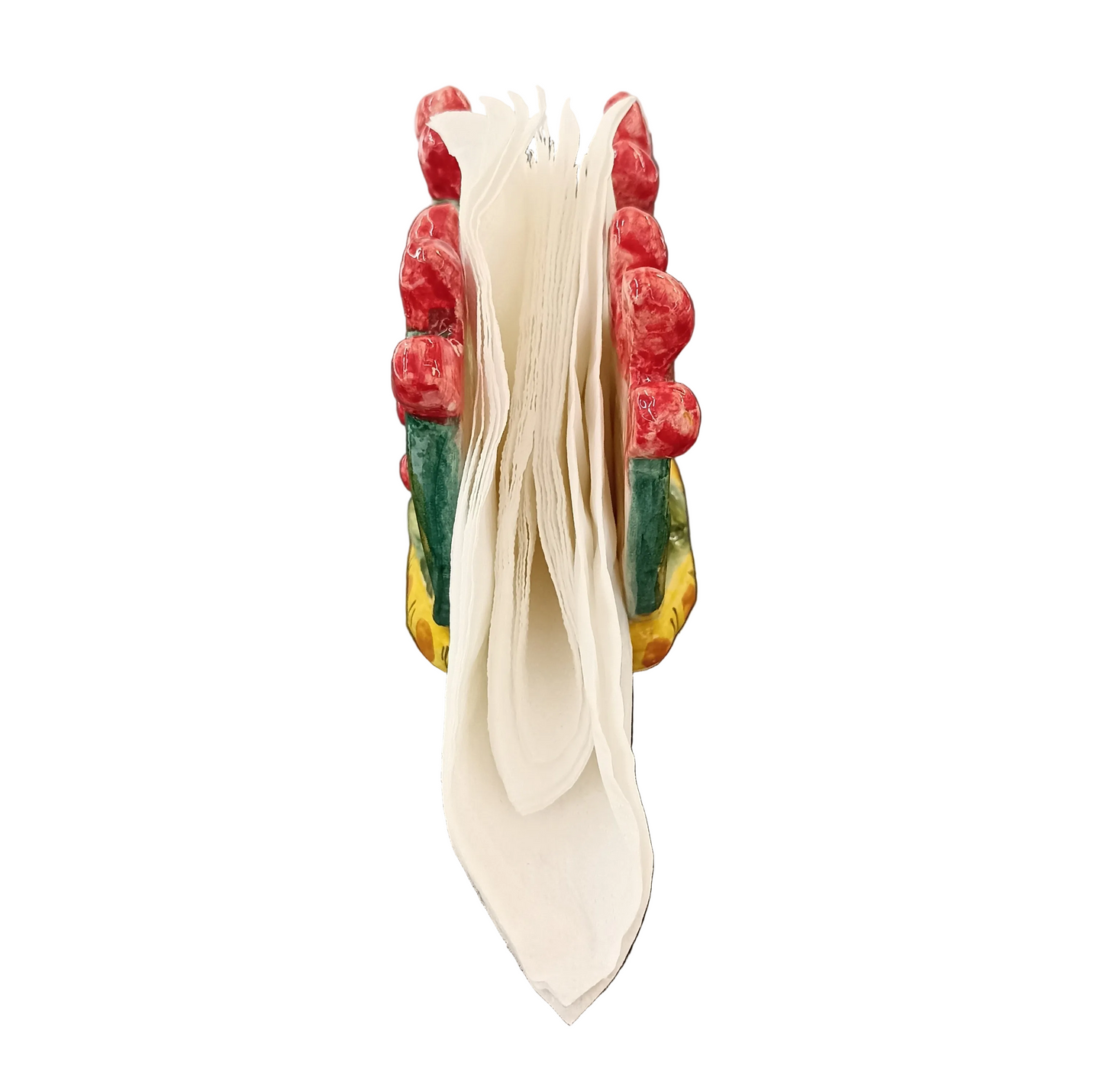 porta tovagliolini in ceramica