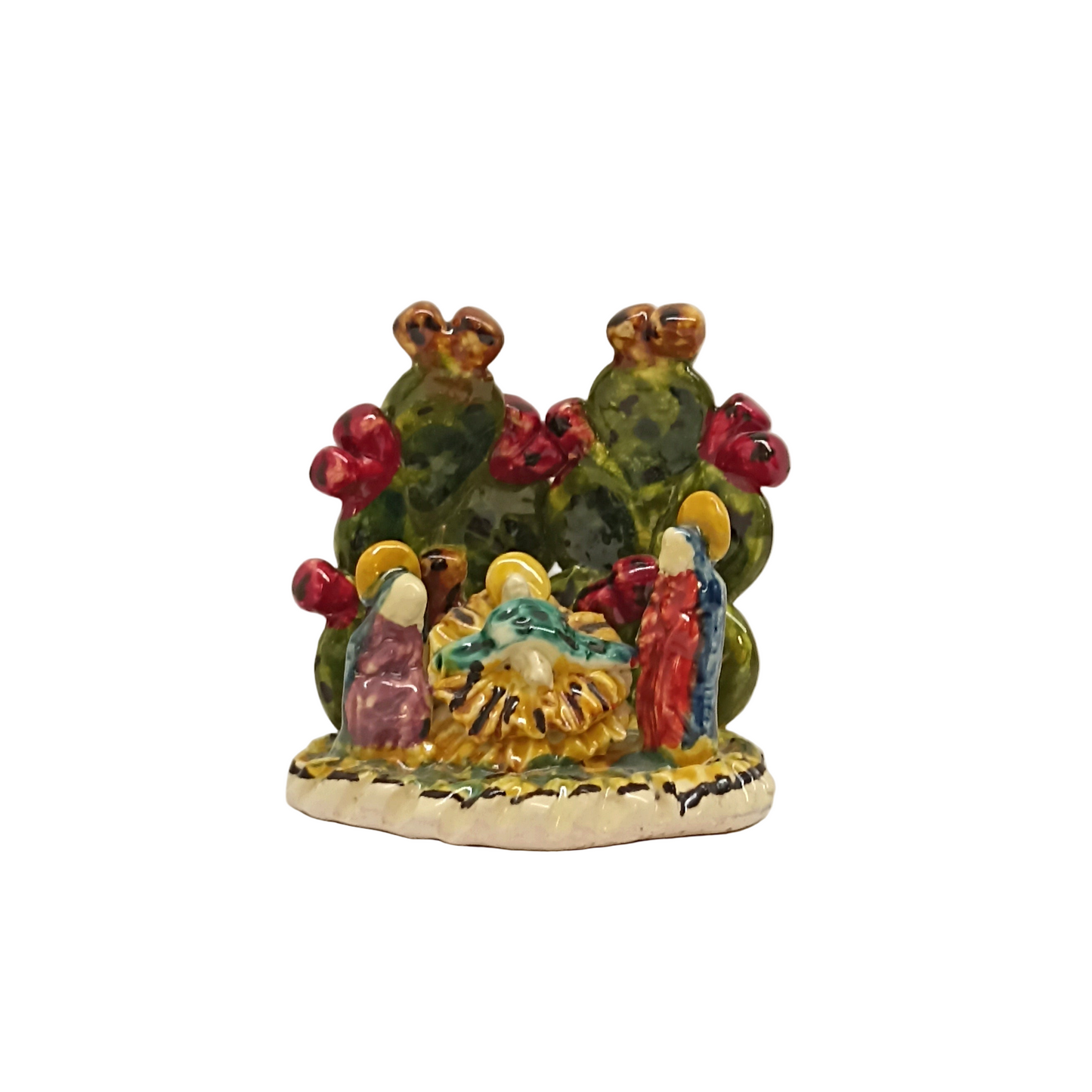 Natività in Ceramica Siciliana di Caltagirone