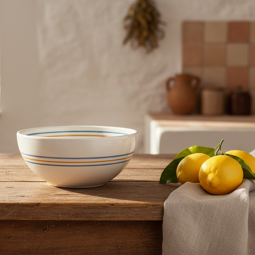 Spaghettiera - Insalatiera - Centrotavola in Ceramica Siciliana 30cm