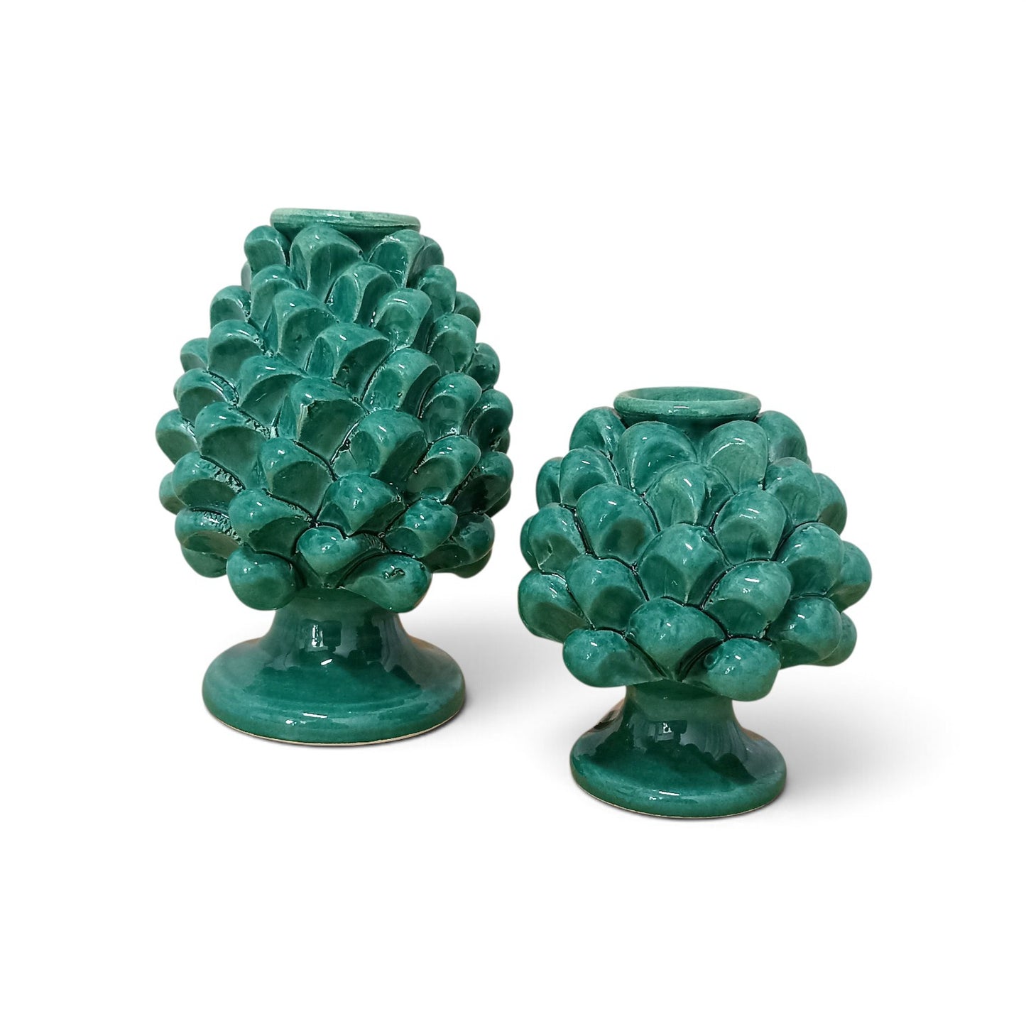 Green Pine Cone Caltagirone Room Freshener - various sizes available