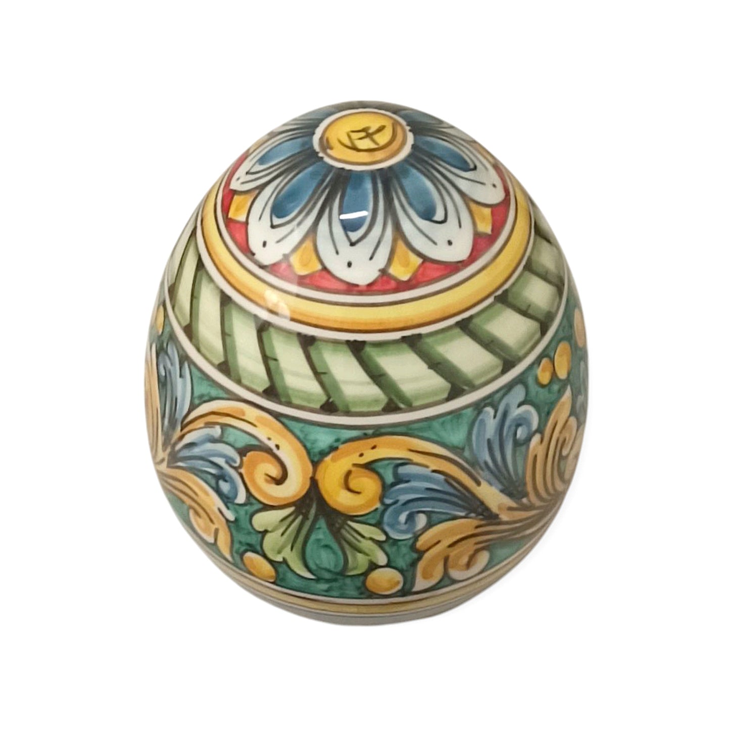 ceramic eggs from Caltagirone - Sicily stile decoration