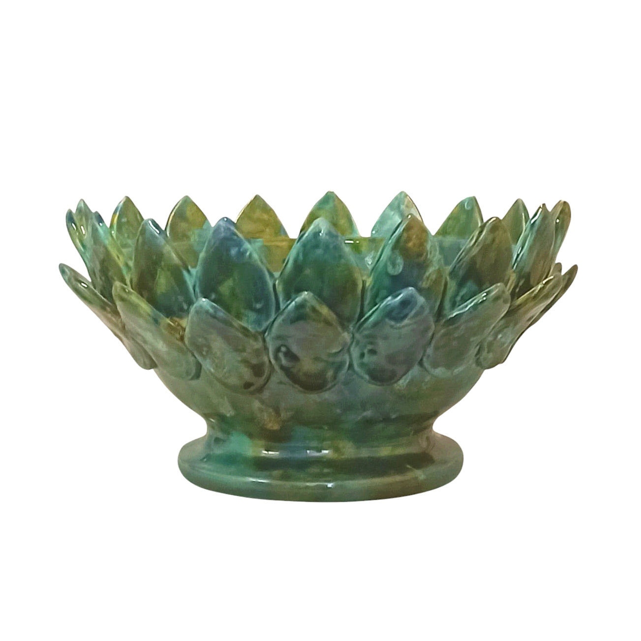 porta frutta terracotta decorata