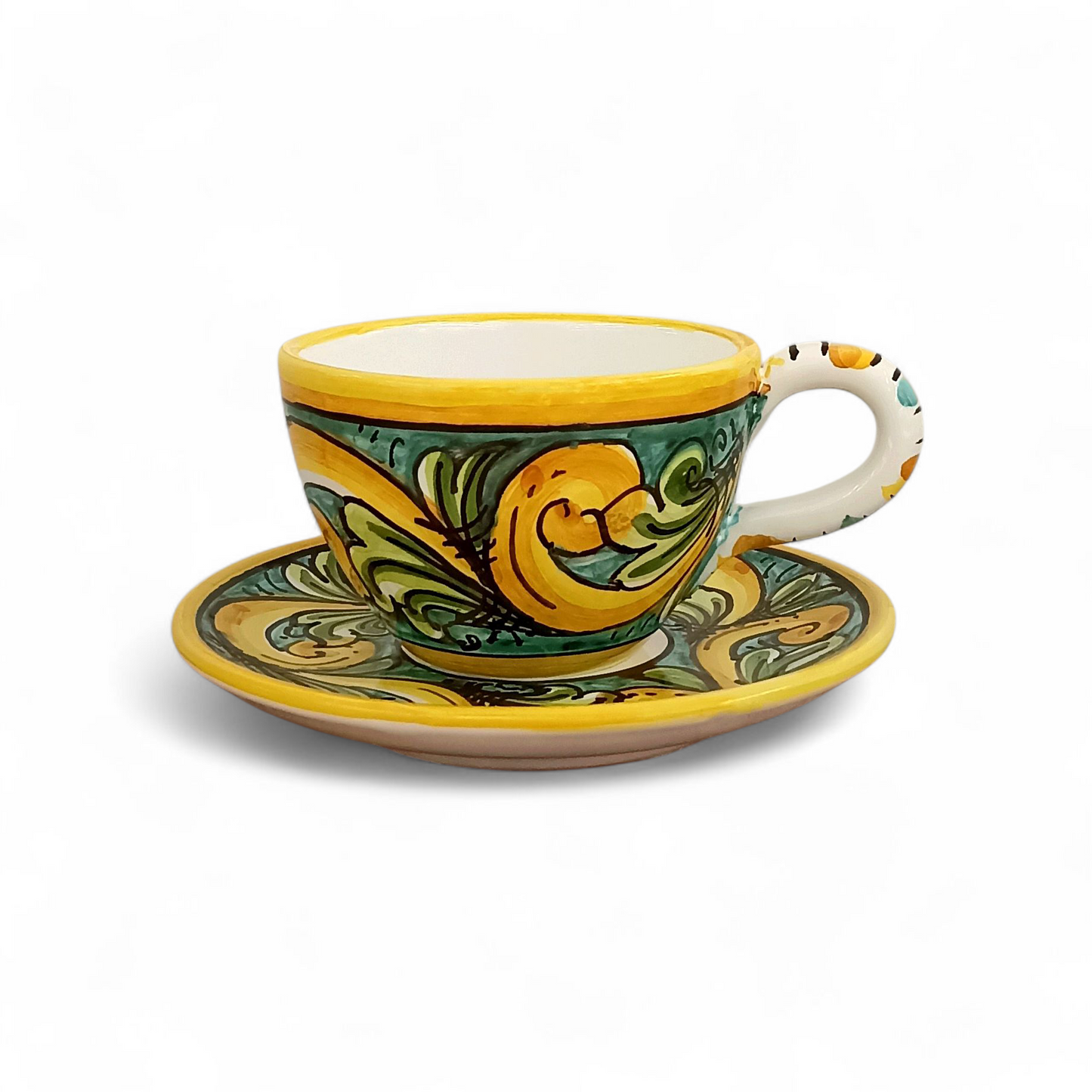 tazza da cappuccino colorata