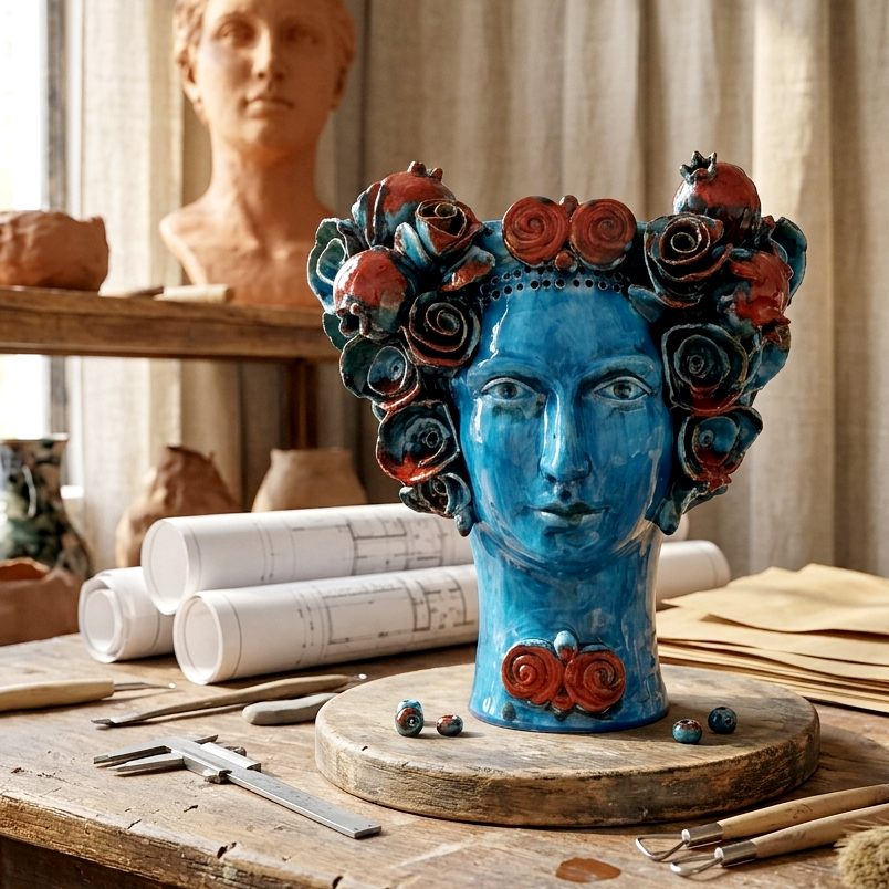 testa di moro moderna