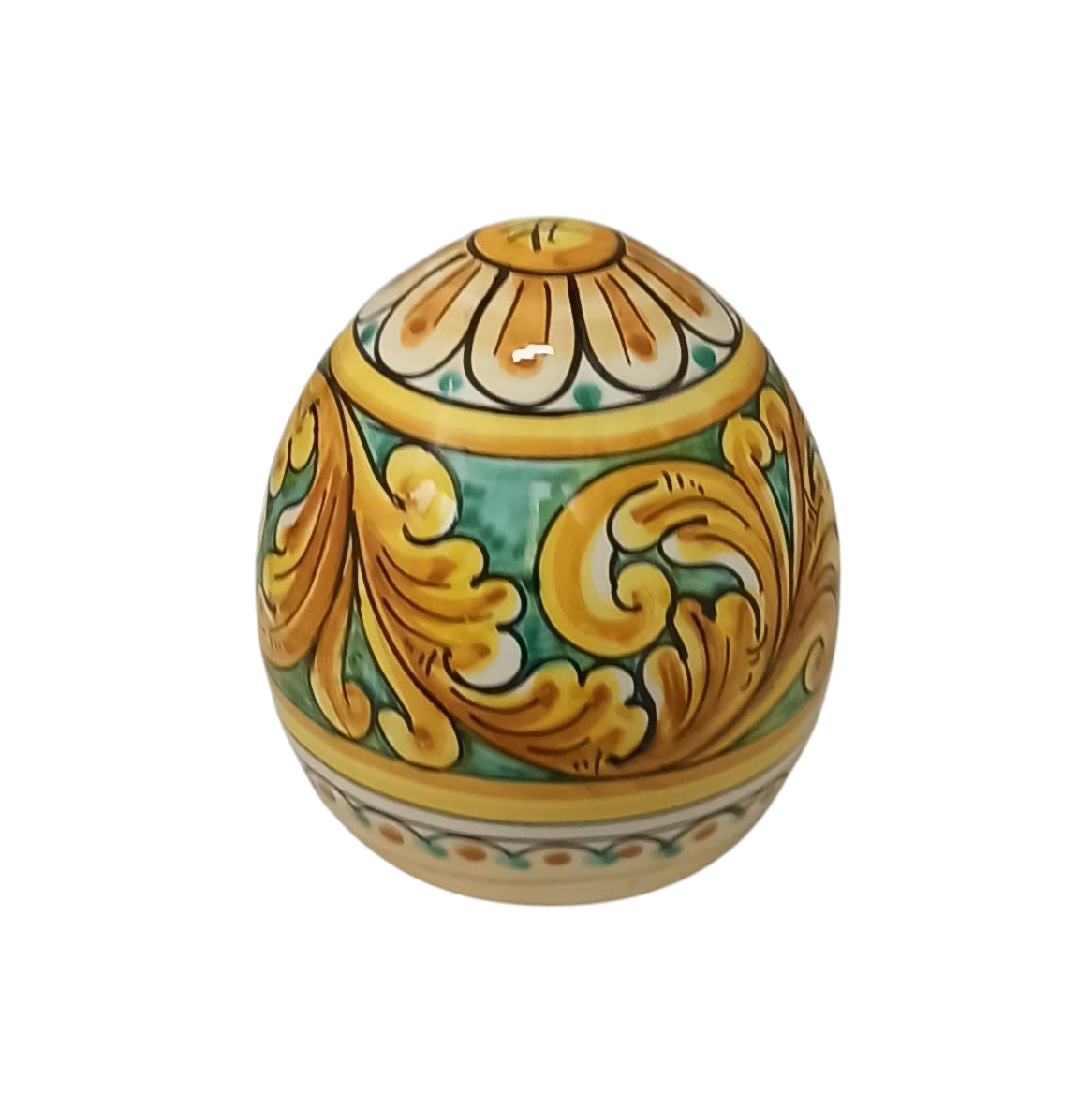 sicilian ceramic eggs handmade