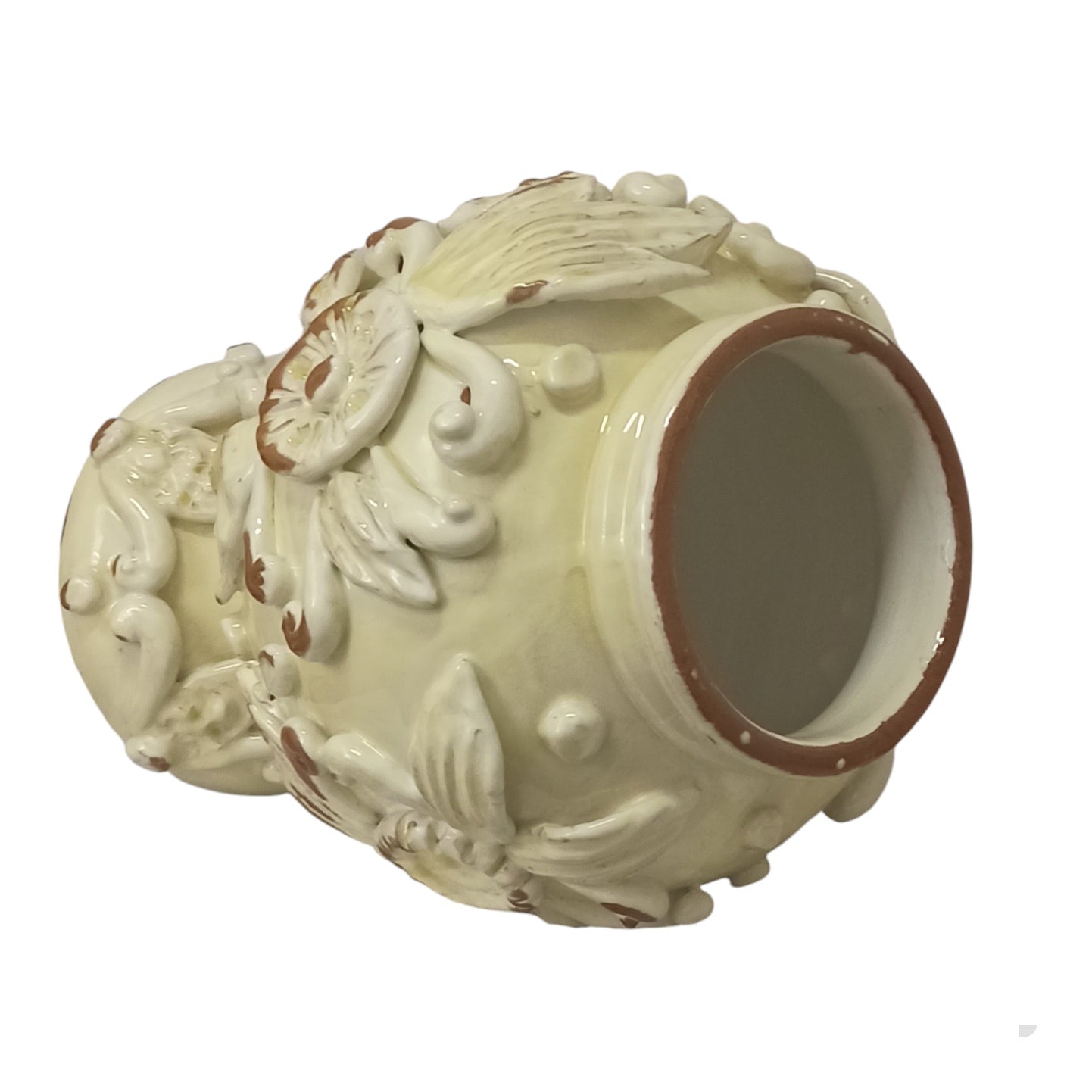 Porta fiori potiche ceramica caltagirone