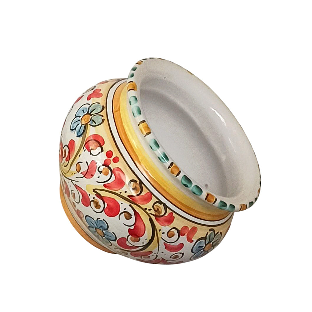 porta piante in ceramica di Caltagirone per bomboniere