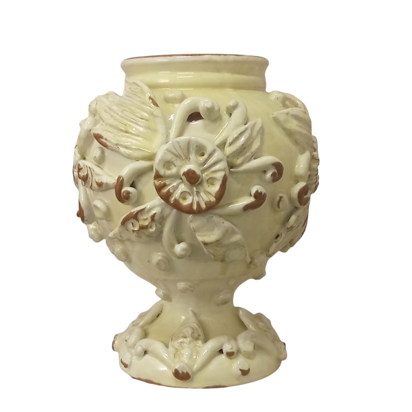 Potiche ceramica prezzo online, ceramica di Caltagirone fatta a mano