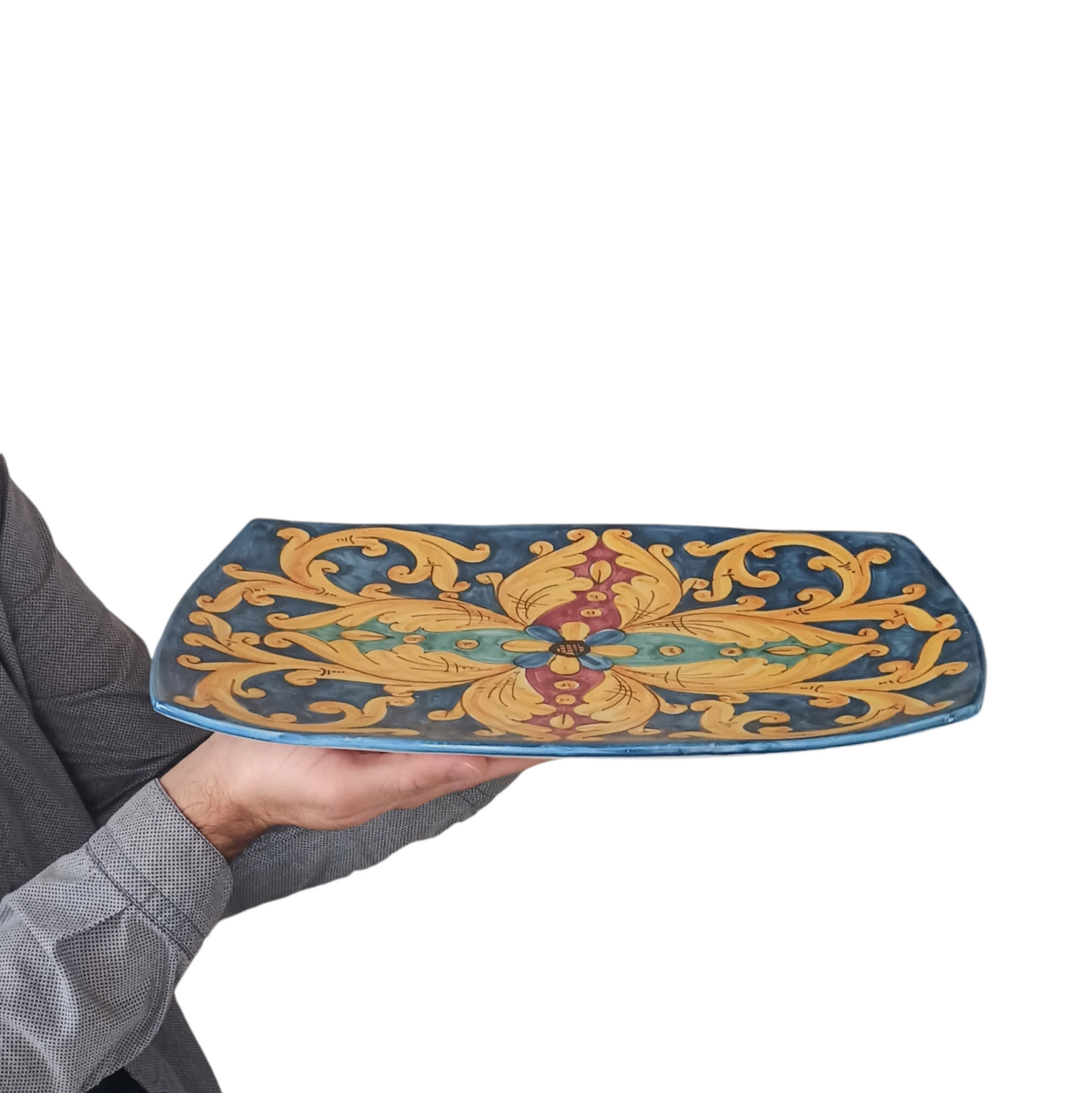 sicilian ceramic serving dishes