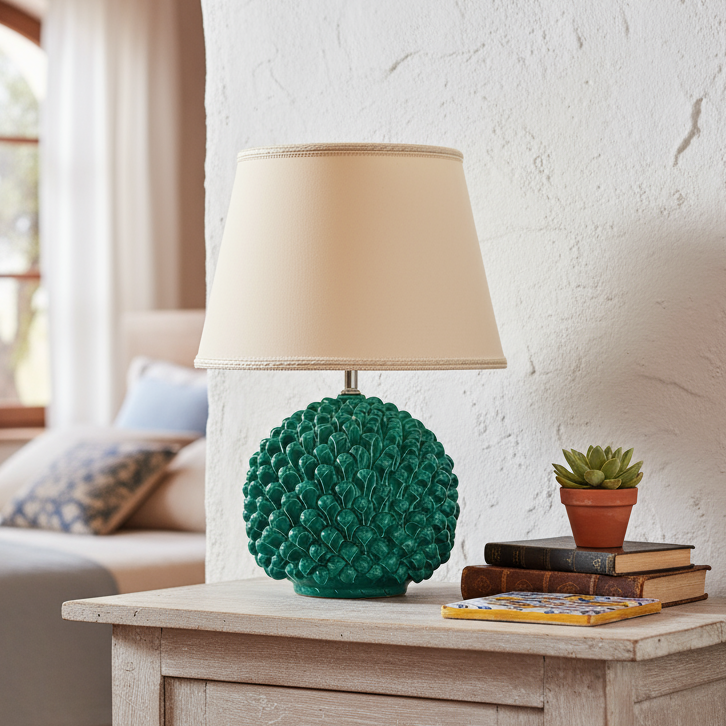 Lume in ceramica di Caltagirone prezzo e shop online