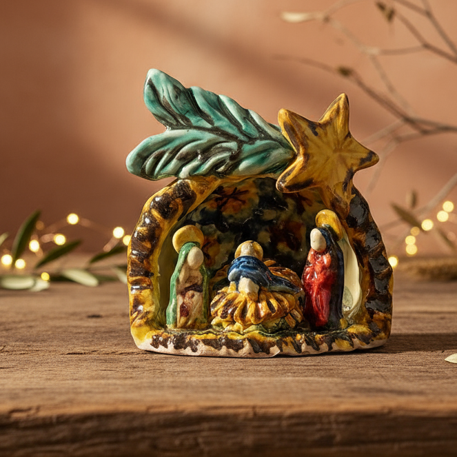 Presepe Caltagirone regali di Natale shop Online 