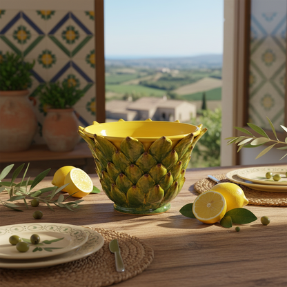 Akanthus ceramica di Caltagirone 