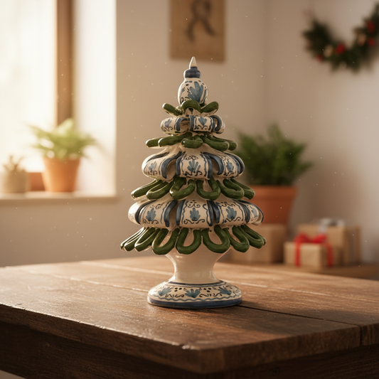 Albero Natalizio decorato di Caltagirone 