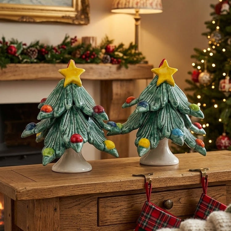 Albero di Natale maiolica Siciliana 