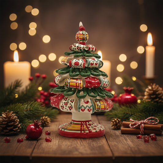 Albero Natalizio in ceramica di Caltagirone 