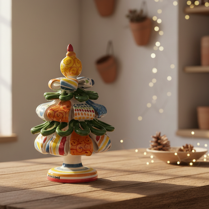 Albero di natale maiolica Sicilia 